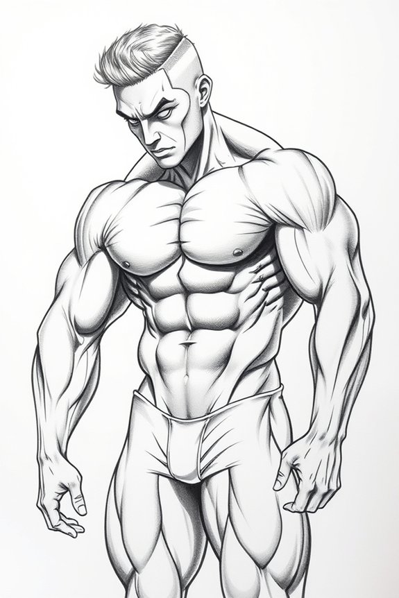 beginner muscle anatomy drawing