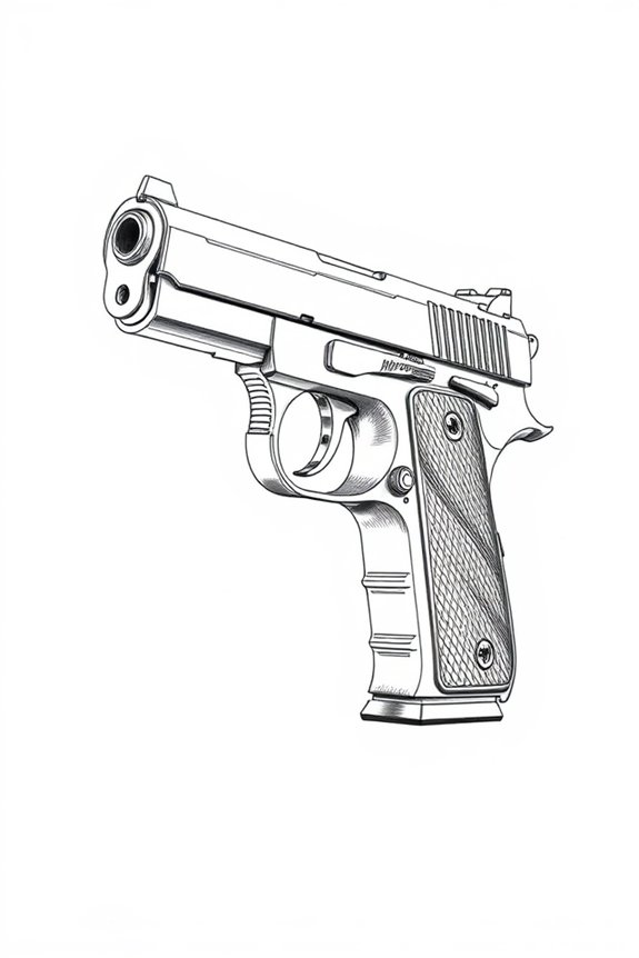 beginner pistol drawing tutorial