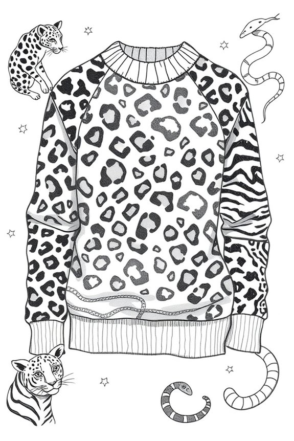 bold nature inspired sweater designs