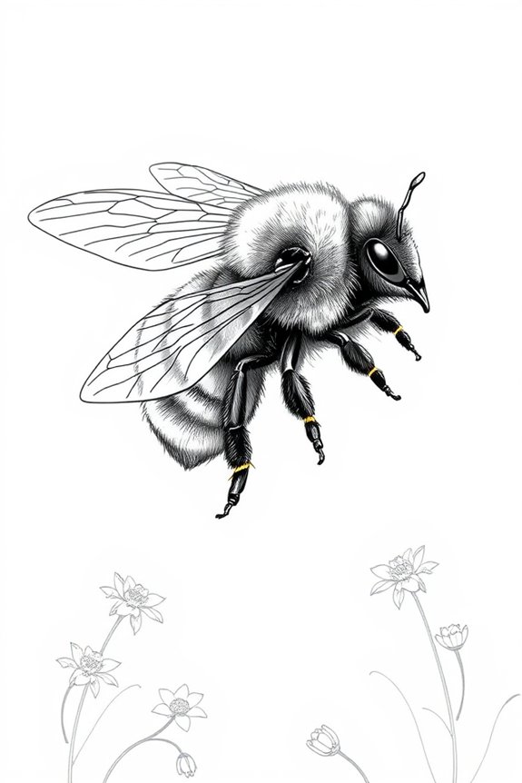 bumblebee sketching techniques explored