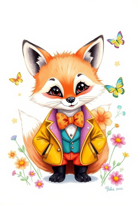 charming animal art project