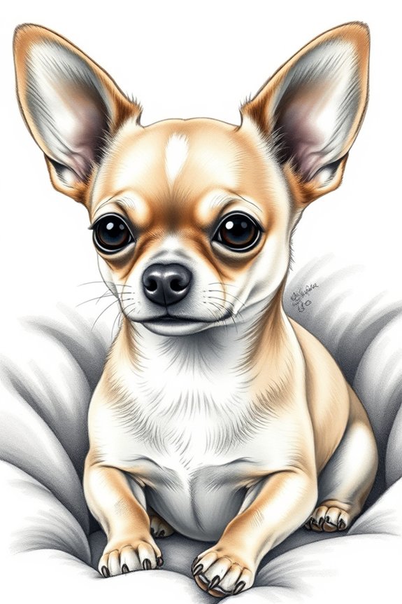 chihuahua drawing skill enhancement
