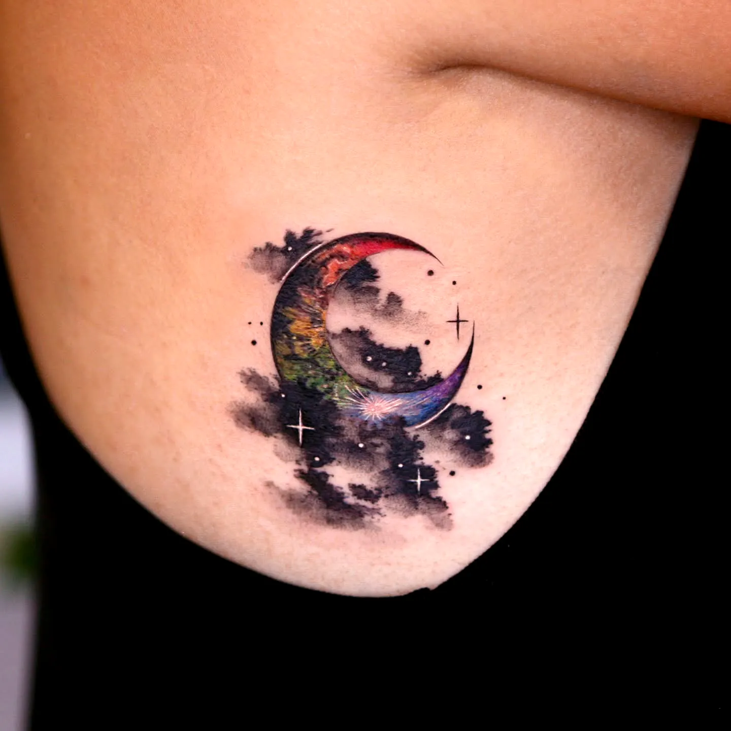 19 Striking Crescent Moon Tattoo Ideas To Inspire You