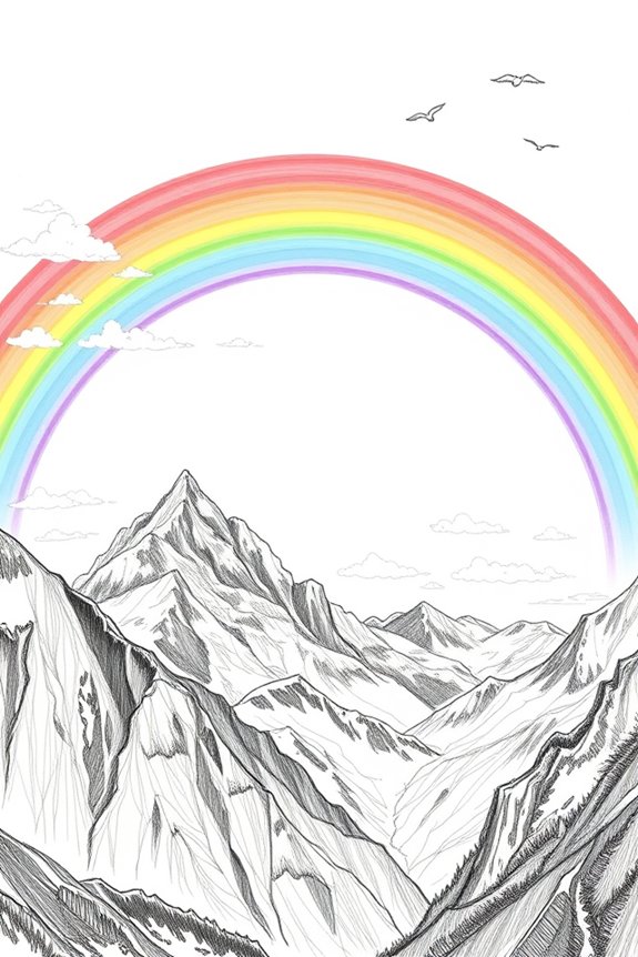 colorful nature art project