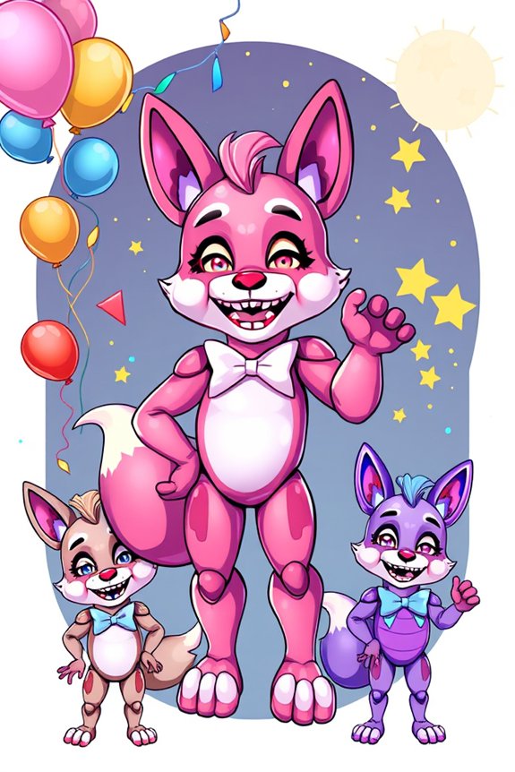 creative funtime foxy interpretations