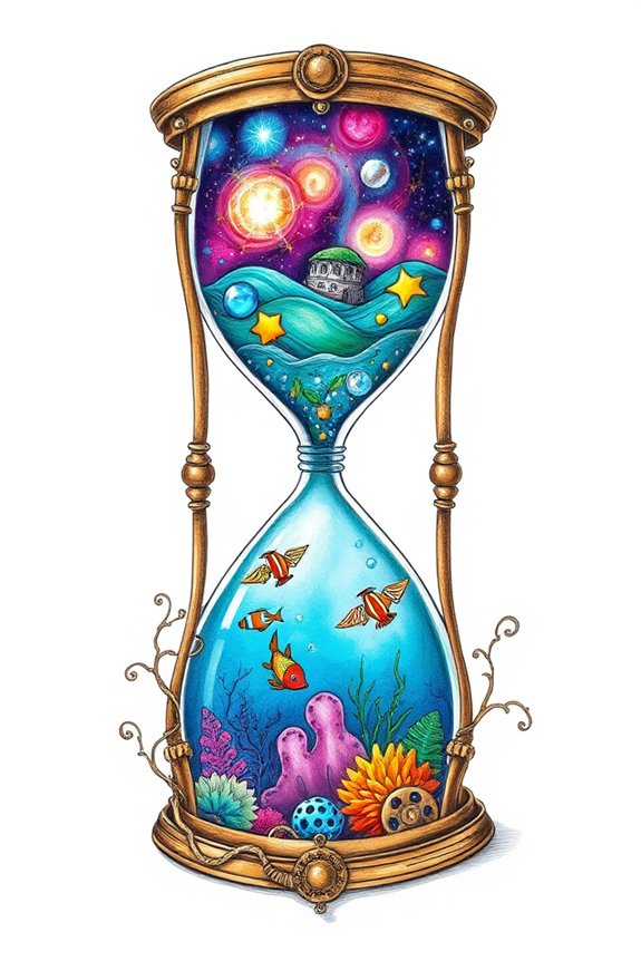 creative hourglass transformation project