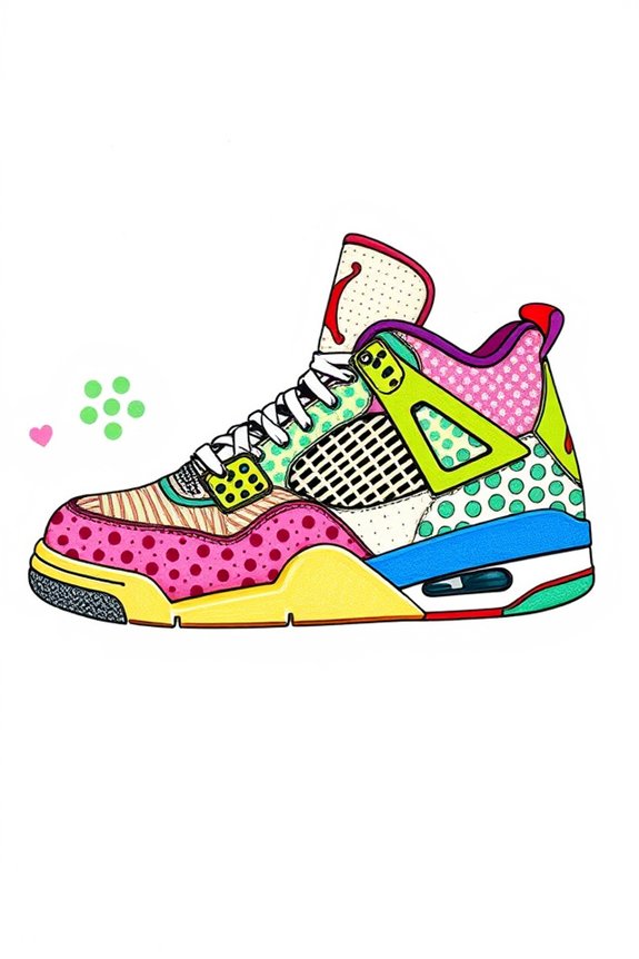 creative jordan 4 art