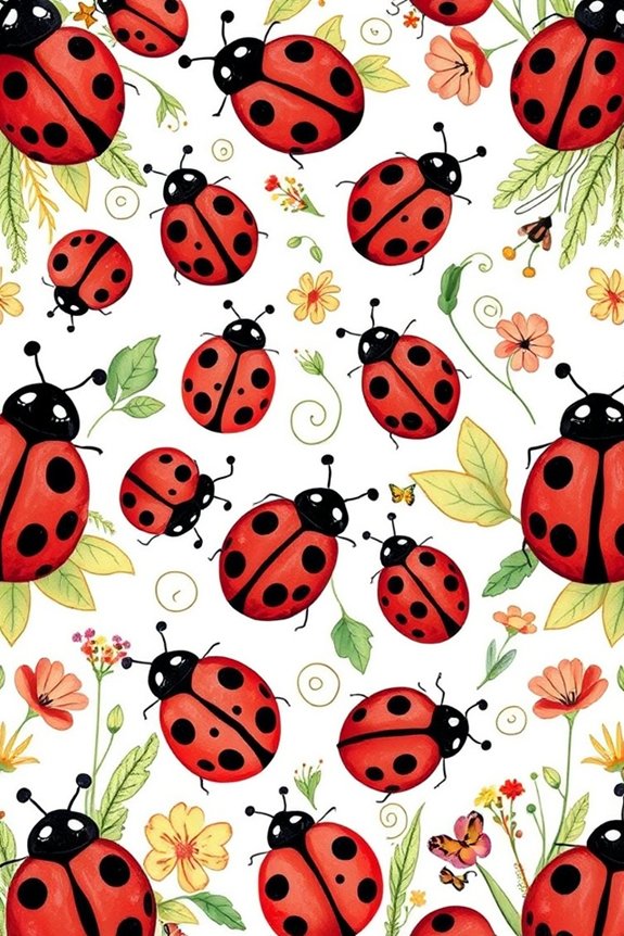 creative ladybug pattern exploration