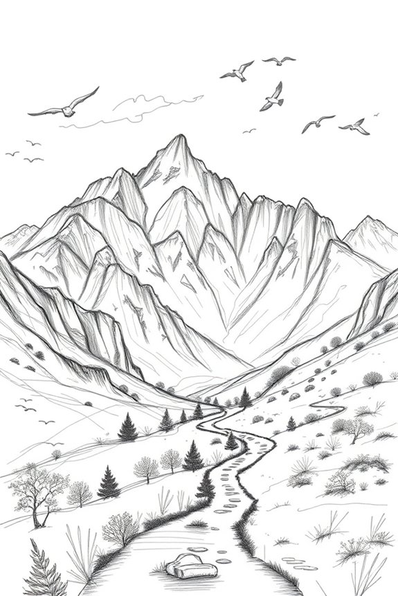 creative nature sketching project