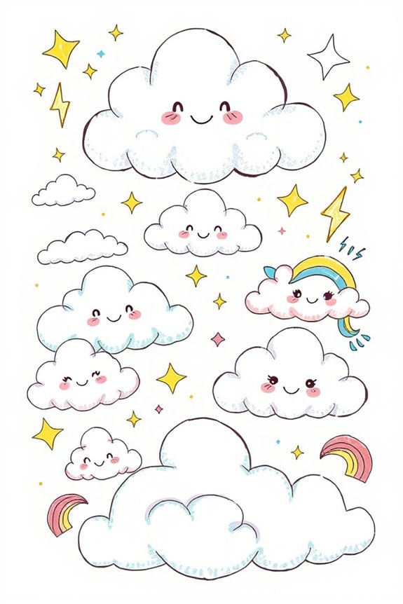 creative whimsical cloud art