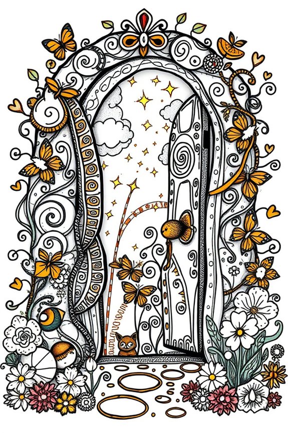 creative whimsical door designs