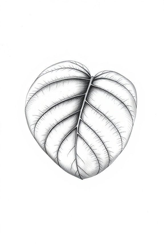 curly leaf drawing techniques