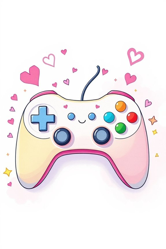 cute controller drawing project