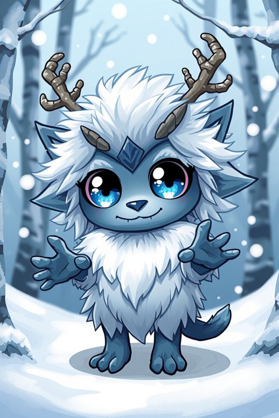 cute horror character design