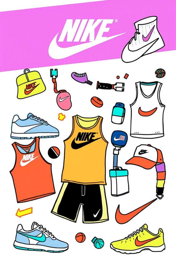 doodle nike sports gear