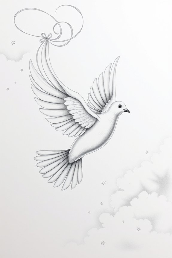 doves symbolize peace and spirituality