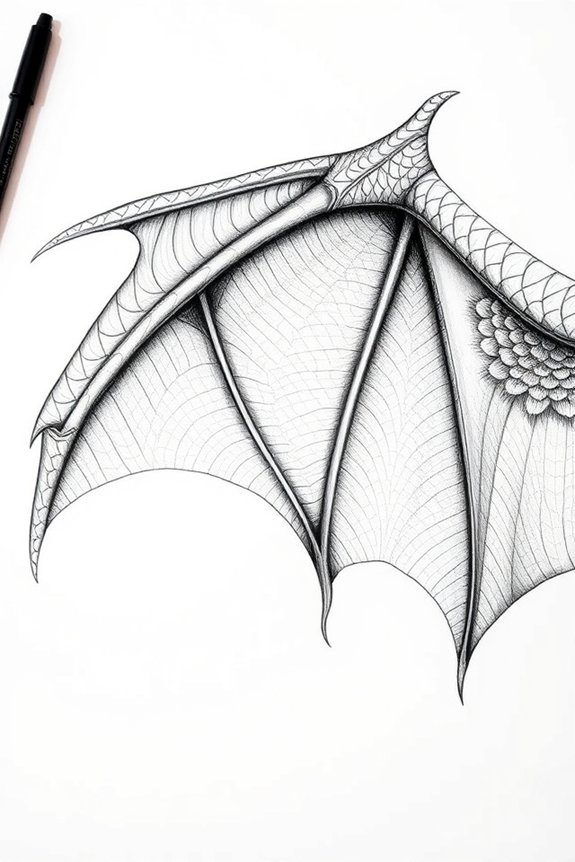 12 Stunning Dragon Wings Drawing Ideas To Inspire You 