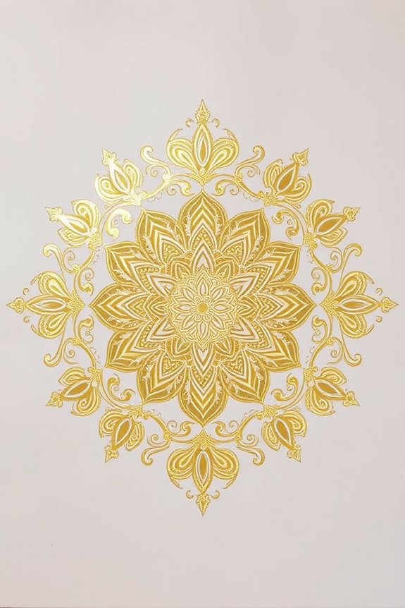 elegant shine in art