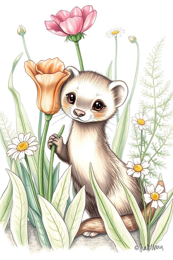 ferret sketching for artists