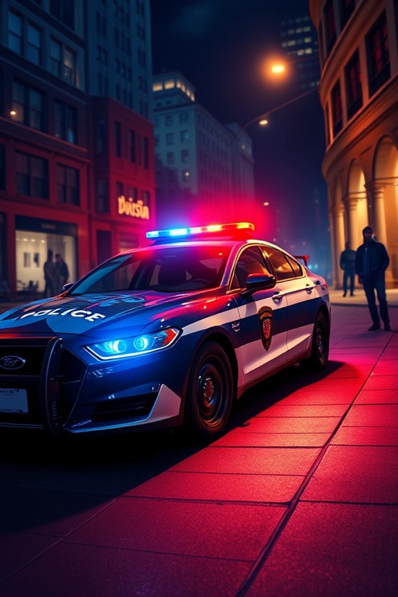 flashing lights urban authority