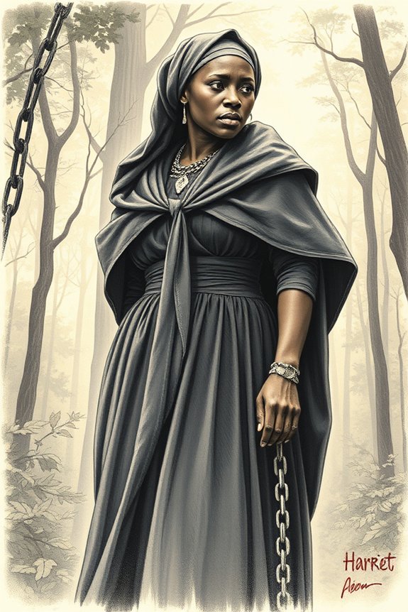 harriet tubman bravery art