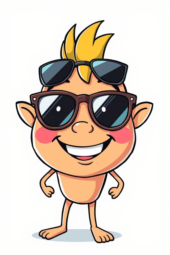 humorous cartoon dick illustration
