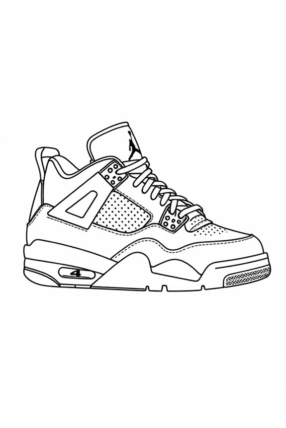 iconic sneaker drawing project