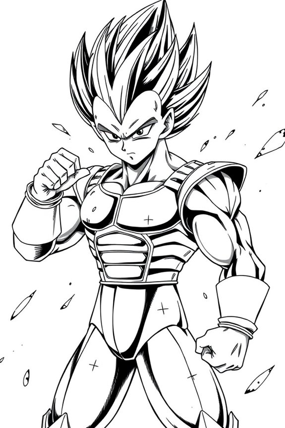 intense black and white