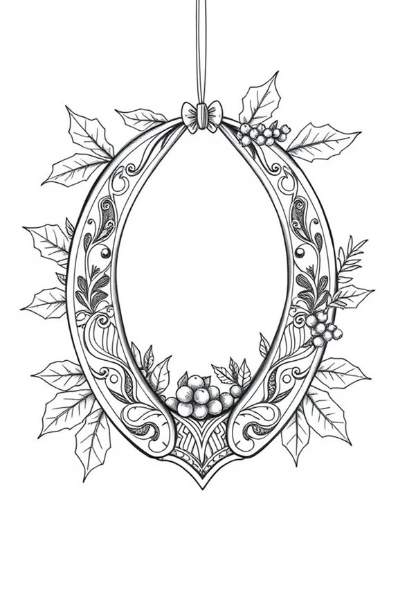 intricate black and white
