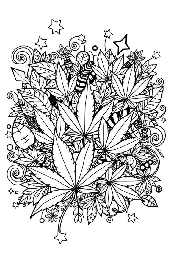 intricate black and white drawing
