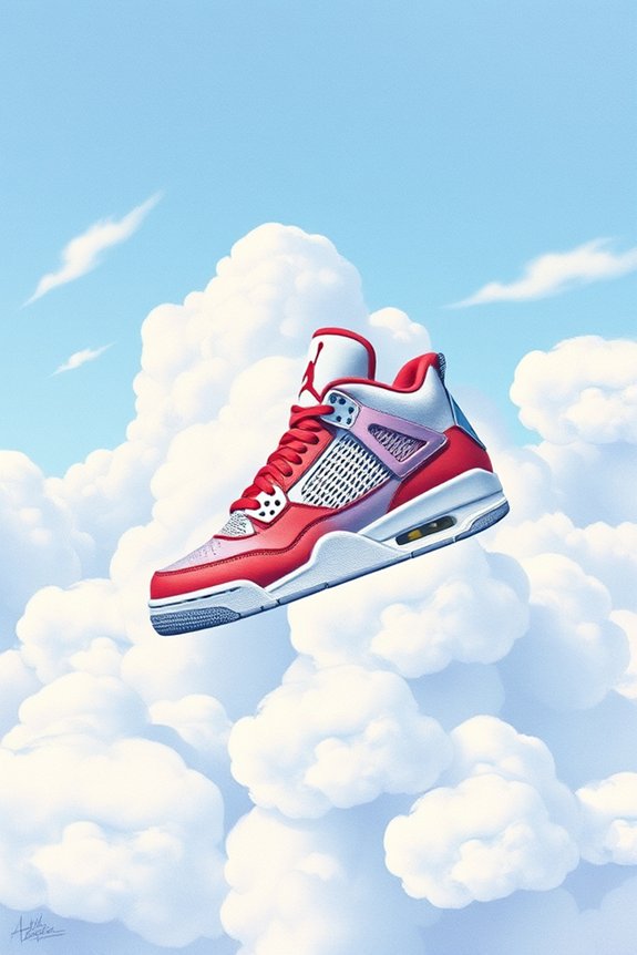 jordan 4 cloud artwork
