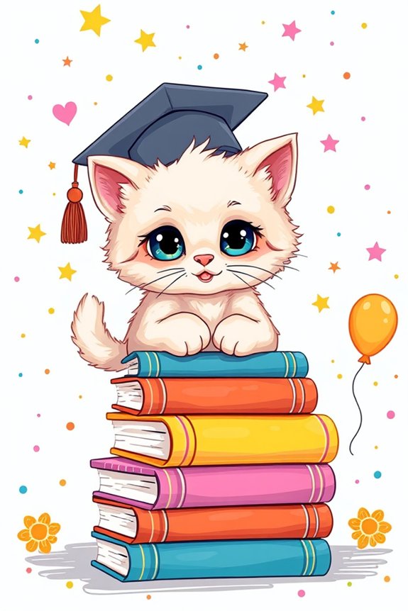 joyful graduation cap art
