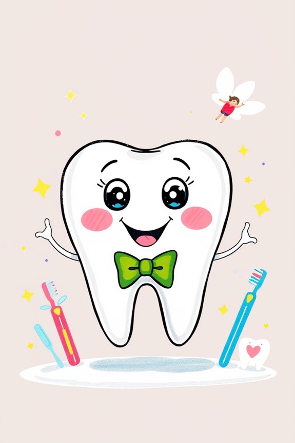 joyful tooth artwork creation