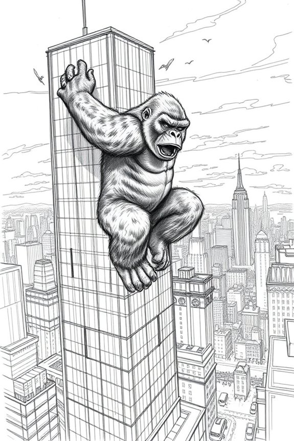 king kong building climb