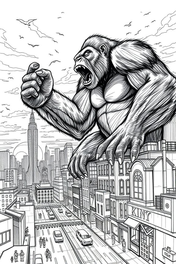 king kong urban perspective