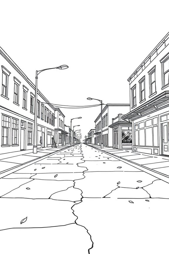 lonely minimalist street art