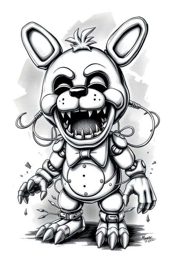 mangle drawing creative challenge