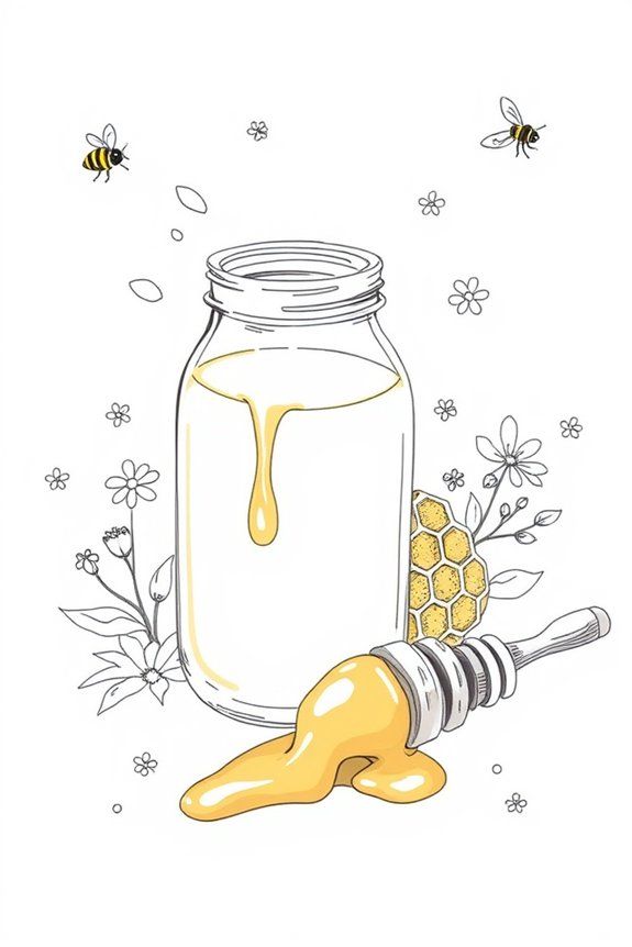 milk and honey art