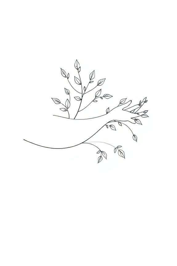 minimalist continuous line art