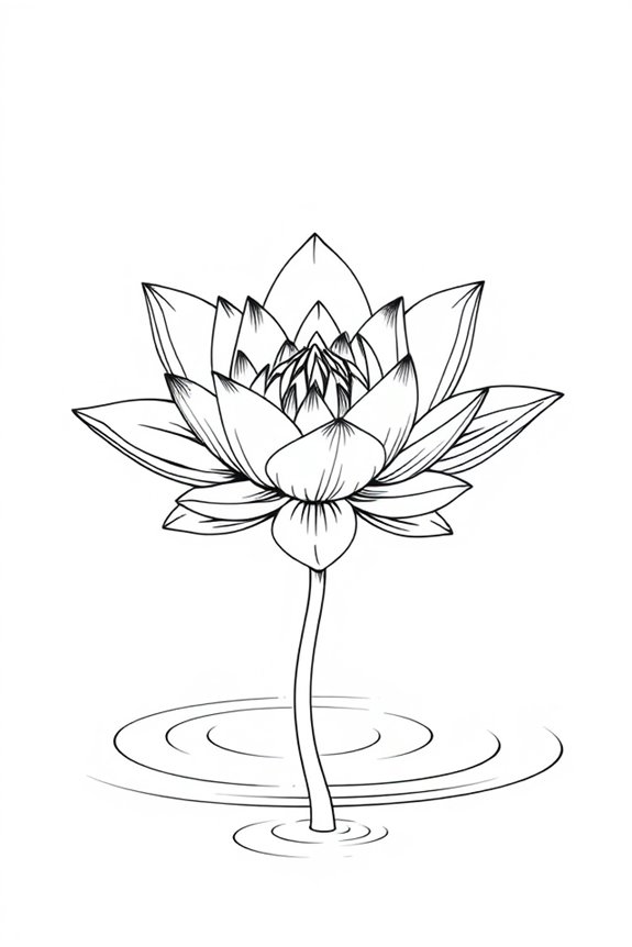 minimalist continuous line art