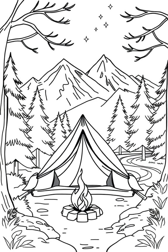 minimalist continuous line art