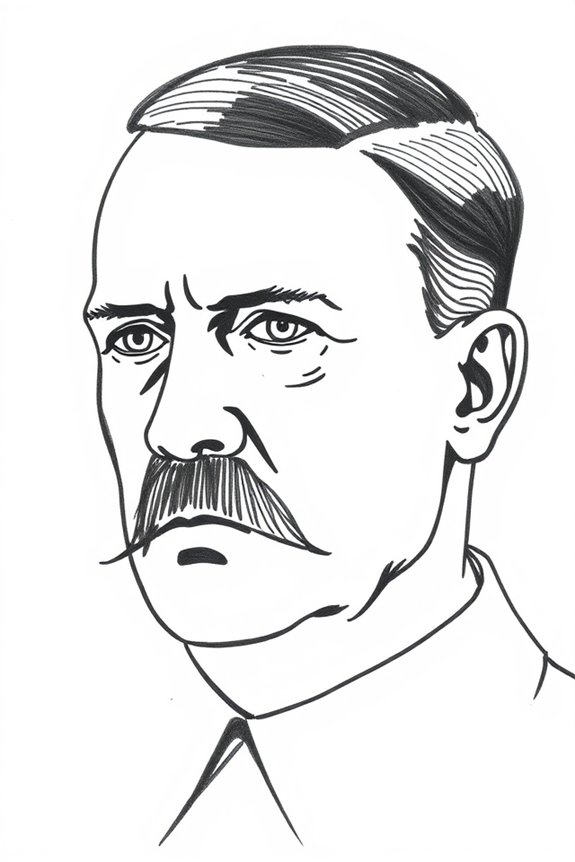 minimalistic historical sketch project