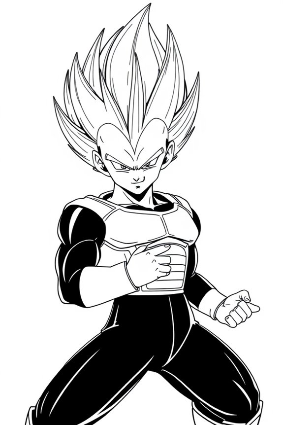 monoline vegeta minimalist drawing