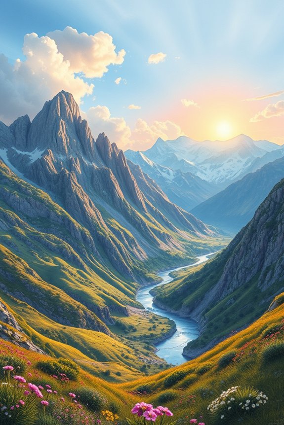 mountain drawing techniques explored