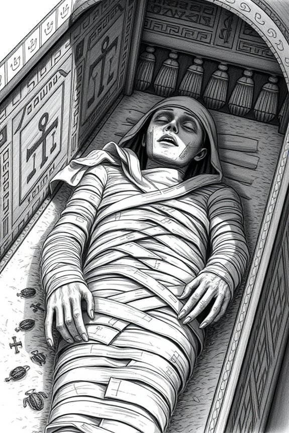 mummy coffin art project