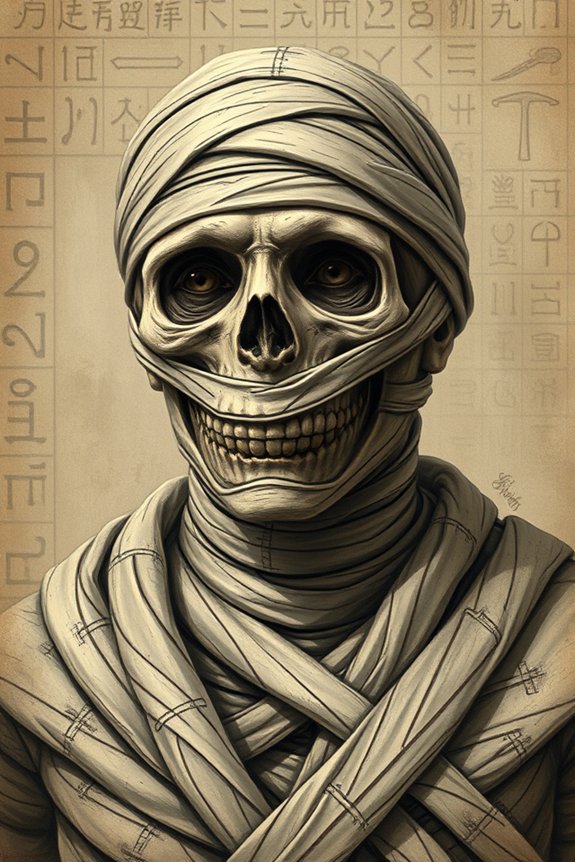 mummy portrait drawing project