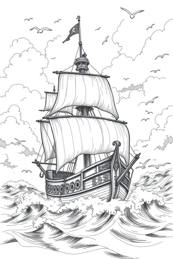 nautical creativity through sketching