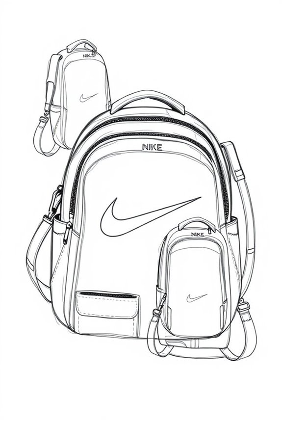 nike bag sketching project