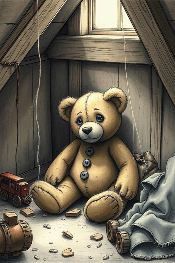 nostalgia through abandoned toys