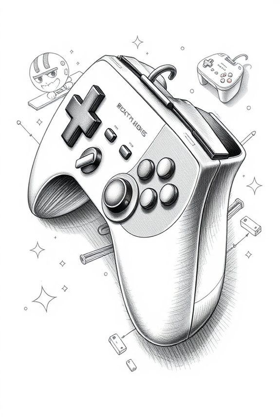 nostalgic classic gaming design